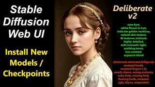 Stable Diffusion 05 Checkpoint Models Find Install and Use [upl. by Hu]