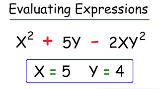 How To Evaluate Algebraic Expressions [upl. by Imac]