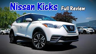 2018 Nissan Kicks FULL REVIEW  SR SV amp S [upl. by Nigem]