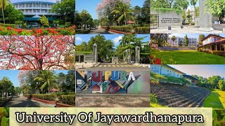 ශ්‍රී ජයවර්ධනපුර විශ්වවිද්‍යාලය University Of Jayawardhanapura japura universityjapura [upl. by Alliuqa]