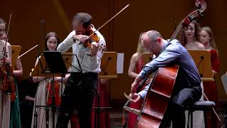 Emanuel Salvador and Janusz Widzyk play Bottesini Gran Duo with Szczecin Classic Festival Orchestra [upl. by Asusej]