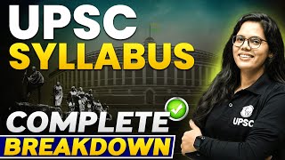 UPSC Syllabus Complete Breakdown  Must Watch this Session [upl. by Nnylkcaj]