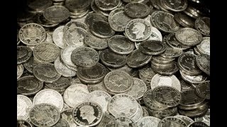 عملات ان وجدتها فعلم انها من الفضة الحرة Coins if you find it know that is silver [upl. by Maidy517]