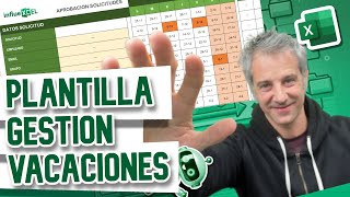 Plantillla descargable Excel VACACIONES 2024 [upl. by Christoffer956]