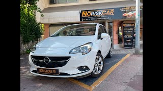 NORISKCARFR  OPEL CORSA 14 Turbo 100 ch Design 120 ans  Carplay Camera Radar AV AR [upl. by Amliw]