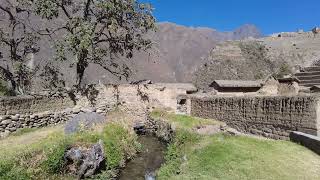 PERU  Ollantaytambo Incan Town amp Fortress Ruins [upl. by Nolur]