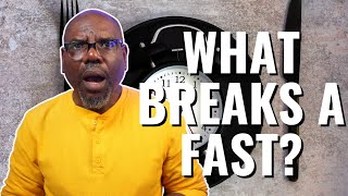 What Breaks a Fast Dispelling Myths  Fasting CheckIn  Dr Dwain Woode [upl. by Attennhoj]