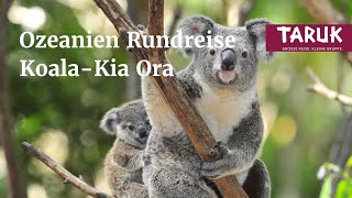 Australien und NeuseelandReise Koala Kia Ora  Great Barrier Reef amp Vulkanlandschaften  Kurzfilm [upl. by Kieryt]