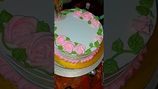 Rose Design cake decorating ideas 🎂 [upl. by Bearce]