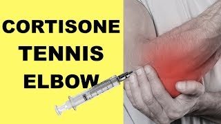 Tennis Elbow Exercises vs Cortisone Injection for Lateral Epicondylitis [upl. by Peyter]