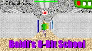 Baldi Goes Back To 1985  Baldis Basics Super RETRO Edition [upl. by Madelon]