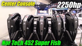 2250hp Center Console  2023 Nor Tech 452 Super Fish [upl. by Mariel384]