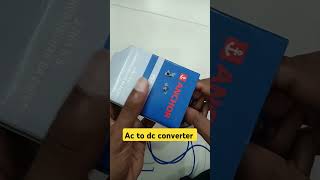 ac to dc converter practical [upl. by Eissahc]