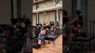 NYO Jazz in rehearsal  Uneven Pieces [upl. by Drofxer]