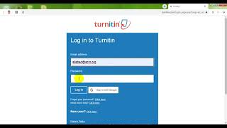 طريقة استعمال برنامج الاستلال Turnitin لفحص البحوث [upl. by Ytok92]