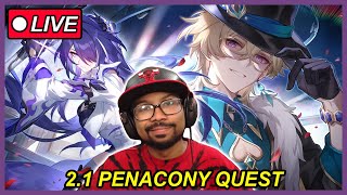 Honkai Star Rail 21 Penacony Story Quest REACTION [upl. by Dace97]