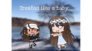 “Treated like a baby” Gacha Life mini movie [upl. by Eiggam]