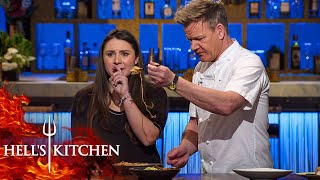 Is Megan Ramsay Just As Brutal As Her Dad In Rating The Birthday Dishes  Hells Kitchen [upl. by Acinahs]