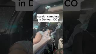 stealth camping in a CITY carcamper [upl. by Levan]