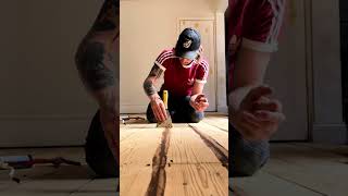 Fill Floorboard Gaps  Secret Pro Method [upl. by Rhona]