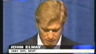 John Elway retirement announcement part 5 [upl. by Gareth996]