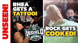 UNSEEN Cody Makes A Huge Announcement Rhea Ripley gets A Tattoo Look Around WWE World WWE News [upl. by Marcella]