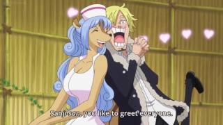 Sanji does Garchu to female Minks and Nami [upl. by Cressler]