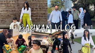 BAYRAMIN ILK GÜNÜ🥰BU BAYRAM AİLEMDE BURDA🥹EV ZİYARETLERİ HEDİYELER🫶🏼  BAYRAM VLOG [upl. by Sito]