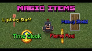 Magic Items Minecraft Command tutorial Bedrock Edition [upl. by Leland]