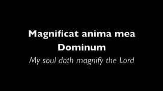 John Rutter Magnificat Magnificat anima mea [upl. by Zicarelli24]