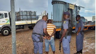 Police Arrests Tshwane Employees who Stole Transformers After Tip Off [upl. by Lledo]