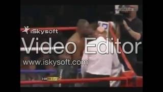 Classic Round  Audley Harrison KO Knocks out Michael Sprott in round 12 [upl. by Kynthia]