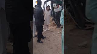 Road Accident Of AC Bus at head Muhammad road Multan Punjab Pakistan [upl. by Ettenyar]