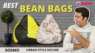 Best Bean Bag Chairs In India 2022 🔥 Best for Home amp Office 🔥Solimo🔥 [upl. by Anale]