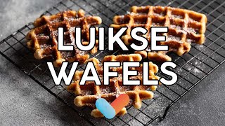 Luikse Wafels  TUTORIAL  Zo maak je ECHTE Luikse wafels [upl. by Ordnael]