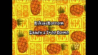 SpongeBob SquarePants SuperSponge OST  11  Sandy’s Tree Dome [upl. by Aicekat165]