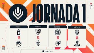 JORNADA 1  Liga Regional Norte 2024  LEAGUE OF LEGENDS [upl. by D'Arcy]