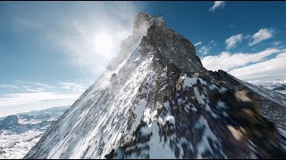 Summiting the Matterhorn with an FPV Drone [upl. by Boggers]