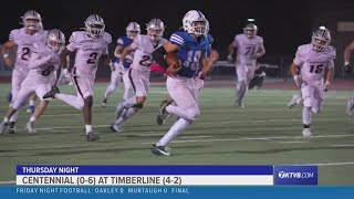 Highlights Timberline rolls to 4210 win over Centennial [upl. by Terriss319]