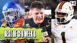 College Football Best Moments of Week 6  2024 Season [upl. by Hervey115]