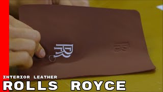 Rolls Royce Interior Leather Assembly Factory [upl. by Ahseikal273]