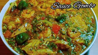 Sauce Gombo authentique du 228  Okra soup [upl. by Scevor977]