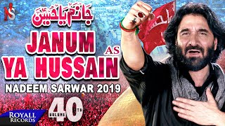 Nadeem Sarwar  Janum Ya Hussain  1441  2019  40th Album [upl. by Dekeles]