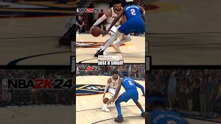 NBA 2K25 NEW Dribble Moves Animations Update 2K25 Murray nba2k25 2k25 [upl. by Etessil]