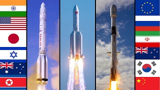 Rocket Launch Countdown Compilation Different Languages [upl. by Epp]