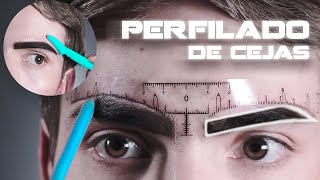 Cómo PERFILAR TUS CEJAS en casa Tutorial paso a paso  Joshe Jr [upl. by Ardnal]