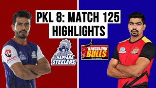 Match 125 Bengaluru Bulls vs Haryana Steelers pkl bengalurubulls haryanasteelers [upl. by Alacim]