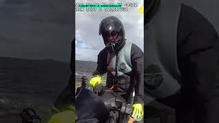 Florida deputies rescue man on jet ski before Hurricane Helene hits Florida [upl. by Nhguaved]