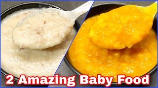 2 Amazing Baby Food Recipes For 1 Year To 3 Years  Baby Food  Healthy Food Bites [upl. by Luamaj]