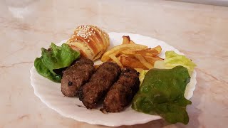 Cevap  Cevapi  Domaci Cevapi  Rostilj Meso  Cevapi Po Receptu Iz Najboljeg Restorana [upl. by Ttennej]